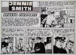 Jordi Buxade - Oculto culpable - Page titre - Jennie Smith n°11, collection Sutilezas, 1962, S.A.D.E. Publicaciones - Comic Strip