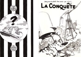 Al Severin - Al Séverin - Harry 2 - La Conquête - couverture et 4e plat - Original Cover
