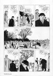 Eddie Campbell - From Hell Epilogue p.2 - Planche originale