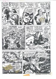 John Buscema - Avengers 97 page 6 - Planche originale
