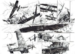 Planche originale - Bataille de Stalingrad-Johnny Red