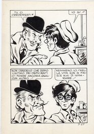 Raoul Buzzelli - Il pollo dalle uova d'oro (La poule aux oeufs d'or) - Identikit 7 (1975) , Publistrip - Comic Strip