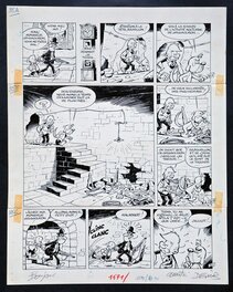Derib - Attila au château, planche 35. - Comic Strip