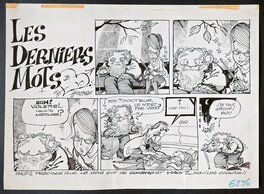 Bernard Hislaire - Bidouille et Violette - Les derniers mots - Comic Strip