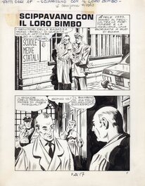 Italo Peratello - Scippavano con il loro bimbo - Fatti Oggi 17, 1979, Edifumetto - Comic Strip