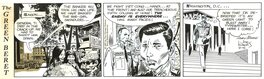 Joe Kubert - Tales of the Green Berets strip . 15 / 9 / 1967 . - Planche originale