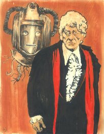 Robert Hack - Doctor Who and the curse of the Cybermen - Couverture originale