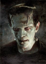 Greg Staples - Frankenstein - Original art