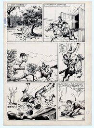 Alessandro Biffignandi - Flambo,  planche 26 - Bourask n° 29 (page 100), 1961, éditions Lug - Comic Strip