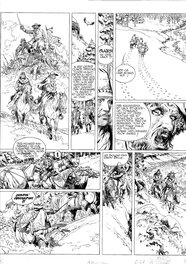 Michel Blanc-Dumont - Jonathan Cartland Les survivants de l´ ombre,  page 28 - Comic Strip