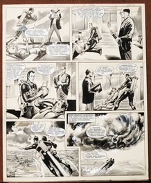 Reg Bunn - The SPIDER - The sinister seven - Lion 14 octobre 1967... - Comic Strip