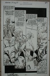 John Byrne - Namor 17, page 17, John Byrne en 1991 - Planche originale