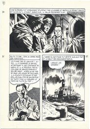 Leopoldo Ortiz - Planche originale des Eaux Noires, publiée dans Hallucinations, Editions Aredit - Planche originale