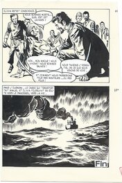 Leopoldo Ortiz - Planche originale des Eaux Noires, publiée dans Hallucinations, Editions Aredit - Planche originale