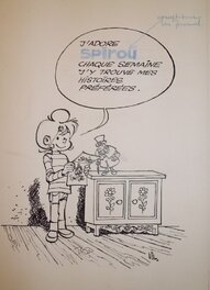 Will - Isabelle, 1972. - Original Illustration