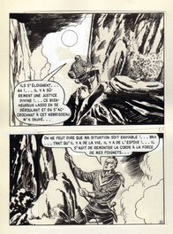 Robert Dansler - Planche d'une histoire non identifiée - Publication inconnue - Comic Strip