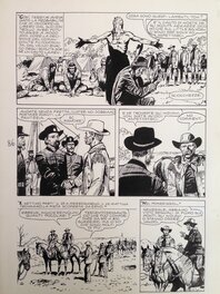 Rino Albertarelli - I Protagonisti No.1 "George A. Custer - Cacciatore di Gloria" - Comic Strip