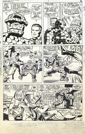 Jack Kirby - Fantastic Four #66- PL 2 - Planche originale