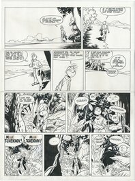 Frank Le Gall - Théodore Poussin, "La maison dans l'île", pl 17 - Comic Strip