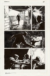 Michael Lark - Daredevil : The Devil in Cell-Block D – Issue 84 Page 8 - Planche originale