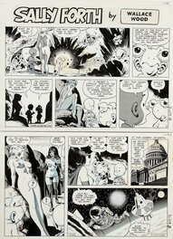 Wally Wood - Sally Forth page 119 - Planche originale