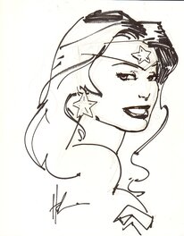 Howard Chaykin - Wonder Woman - Illustration originale
