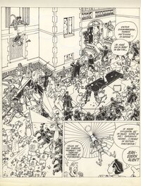 René Pétillon - Jack Palmer-Les Disparus d'Apostrophes-PL 44 - Comic Strip