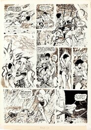James McQuade - Misty  Jungle Girl pg 29 - Planche originale
