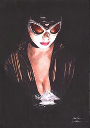 Guilherme Silva - Catwoman by Silva - Illustration originale