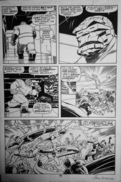 John Buscema - Fantastic Four #296 - Planche originale