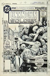 Joe Kubert - The Unknown Soldier # 247 Cover - Couverture originale