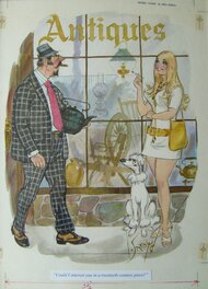 Doug Sneyd - Interested in a 20th Century Piece? - Original Illustration