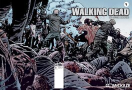 The Walking Dead Magazine #1 - variante Comickaze Comics, San Diego, CA