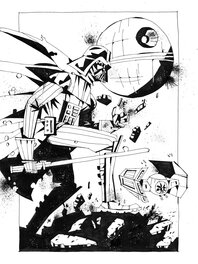 Jon Lankry - Darth Vader - Illustration originale