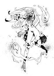 Jon Lankry - Monsters - Ghost - Illustration originale