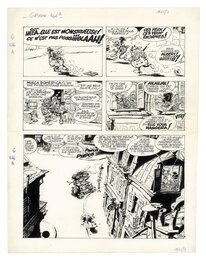 André Franquin - Gaston Lagaffe - La Mouche (Gag 565) - Comic Strip