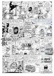 Herlé - Herlé - Les Pieds Nickelés vs. The Fabulous Freak Brothers ! (2015) - Comic Strip