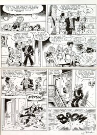 Berck - Sammy et  les gorilles – Tome#7 - Les gorilles au pensionnat - Comic Strip