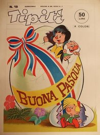 Dino Busett - Johan, Pirlouit, Le Vieux Nick / Tipiti n° 19, 1963. - Original Cover