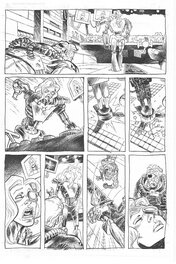 Tony Moore - Fear agent issue 32 page 10 - Planche originale