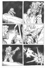 Tony Moore - Fear agent issue 32 page 13 - Planche originale
