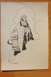 Tonci Zonjic - Hellboy by Tonci Zonjic - Original Illustration
