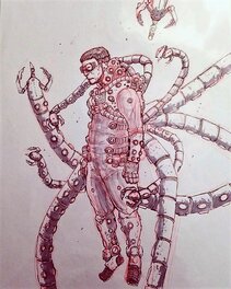 Fréderic Pham Chuong - Doc Octopus - Illustration originale