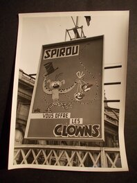 Cliché Dupuis 05 / SPIROU vous offre les Clowns, circa 1955.