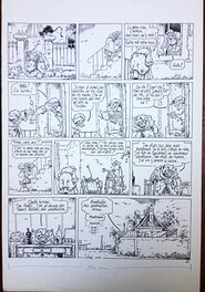 Jean-Marc Lelong - CARMEN CRU "LA METAMORPHOSE" planche de fin - Comic Strip