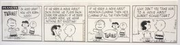 Charles M. Schulz - Charles Schulz Peanuts Daily 26.04.1960 - Planche originale