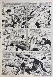 Planche originale - Thor 137- Jack Kirby and Vince Colletta