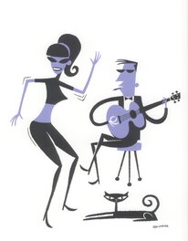 Shag - Swinger Couple - Illustration originale