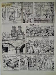 Michel Faure - Les Fils de l'Aigle, planche n°2 "Le Camp de Boulogne" - Comic Strip