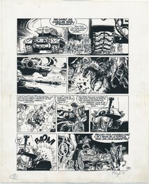 Hermann - Bernard Prince, "Tonnerre sur Coronado", pl. 33. - Comic Strip
